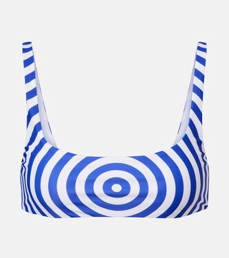Printed jersey bra top | Jean Paul Gaultier