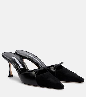 Mules Tapidpla aus Leder | Manolo Blahnik