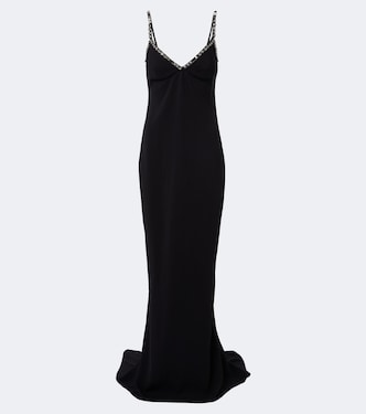 Embellished crêpe gown  | Stella McCartney