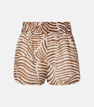 Lana printed cotton shorts | ViX Paula Hermanny