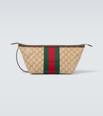 Gucci Essence Classic GG canvas toiletry bag | Gucci