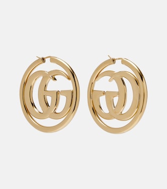 GG Marmont hoop earrings | Gucci