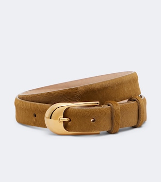 Dome calf hair belt | Khaite