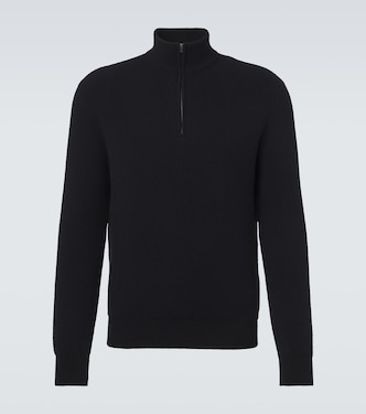 Cashmere half-zip sweater | Agnona