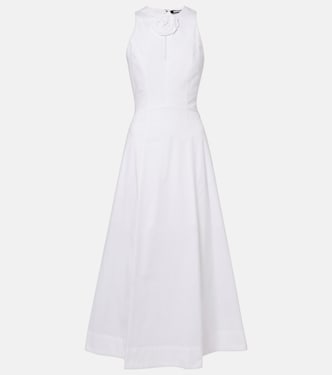 Midikleid aus Baumwollpopeline | Rotate