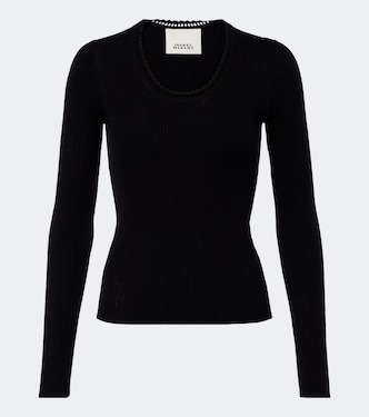 Gerippter Pullover Selenie aus Seide und Baumwolle | Isabel Marant