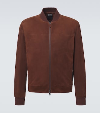 Suede bomber jacket | Zegna