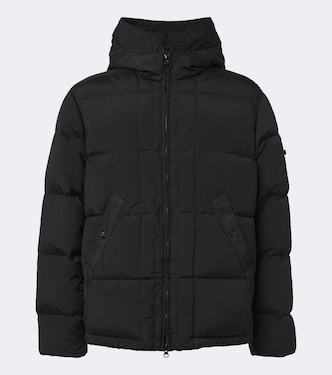 Hooded down jacket | Stone Island