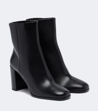 Leather ankle boots | Prada