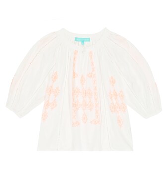 Baby Aliyah embroidered blouse | Melissa Odabash Kids