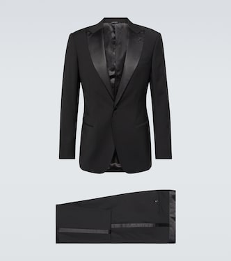Single-breasted virgin wool tuxedo | Giorgio Armani