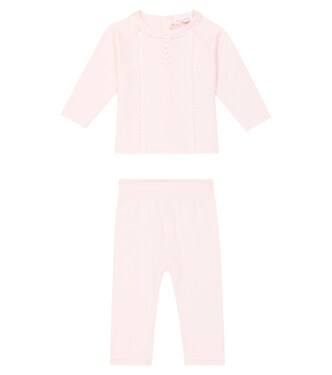 Baby cotton sweater and pants set | Tartine et Chocolat