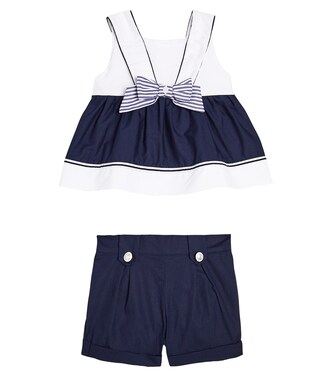 Baby cotton top and shorts set | Patachou