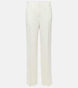 Pantalon droit à taille mi-haute | Toteme