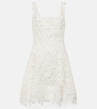 فستان قصير من الدانتيل Marrie | Safiyaa