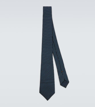 Silk jacquard tie | Zegna