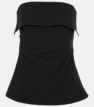 Felicity strapless crêpe top | Proenza Schouler