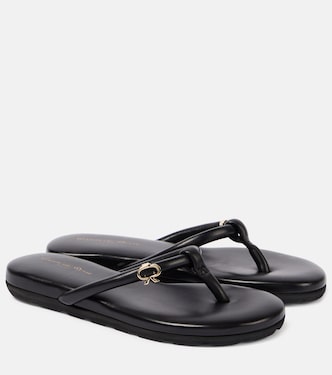 Juno leather thong sandals | Gianvito Rossi