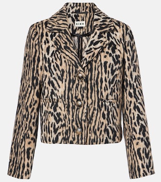 Leila leopard-print jacket | Rixo