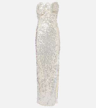 Opaline sequined strapless gown | Christopher Esber