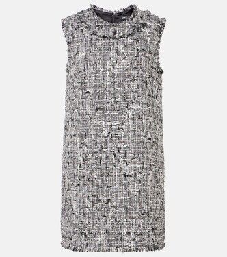 Vestido corto de tweed lamé | Dolce&Gabbana
