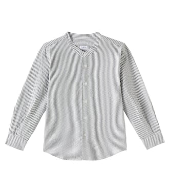 Striped cotton shirt | Il Gufo