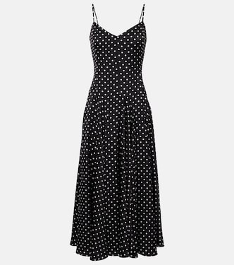 Robe midi à pois | Polo Ralph Lauren