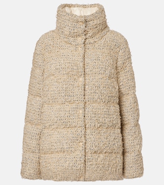 Veste doudoune Cochelle en tweed à carreaux | Moncler