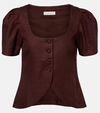 Top Emma aus Leinen | Faithfull