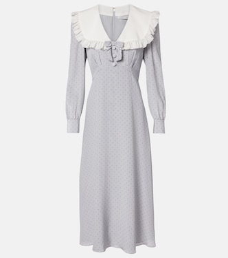 Midikleid aus Seide | Alessandra Rich