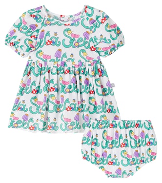 Baby Stella Vine dress and bloomers set | Stella McCartney Kids