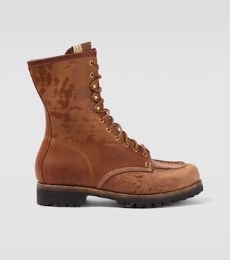 Scout Moc leather lace-up boots | Visvim