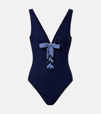 Bow-detail swimsuit | Karla Colletto