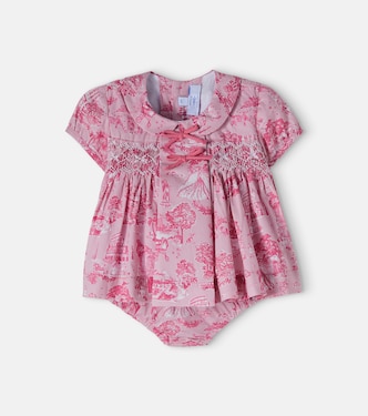 x Nicky Hilton Baby Theodora dress and bloomers set | La Coqueta