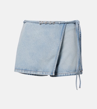 Paula's Ibiza denim skort | Loewe