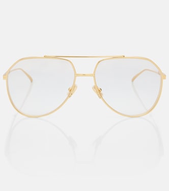 Light Ribbon aviator glasses | Bottega Veneta