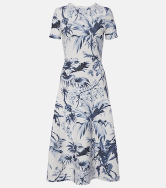 Robe de cocktail imprimée | Oscar de la Renta