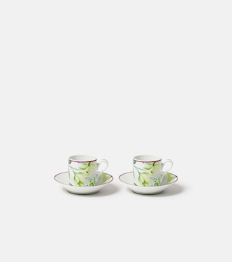 Impero set of 2 coffee cups and saucers | Ginori 1735
