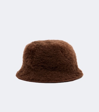 Cappello da pescatore in shearling | Brunello Cucinelli