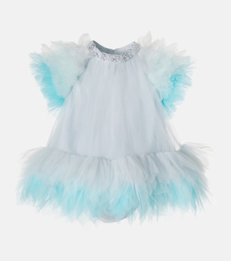 Baby Abu Dhabi tulle dress and bloomers set | Tutu Du Monde