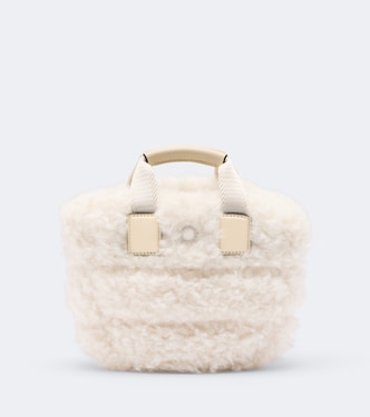 Caradoc Mini teddy top-handle bag | Moncler