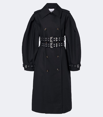 Cotton trench coat | Ganni