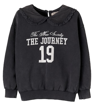 Bluff printed cotton sweatshirt | The New Society