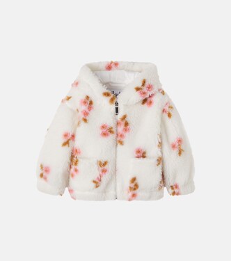 Printed teddy jacket  | Il Gufo