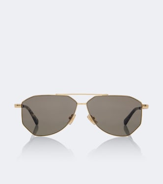 Ribbon aviator sunglasses | Bottega Veneta