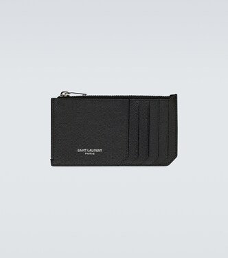 Leather ID card case | Saint Laurent