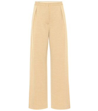 Pantalon ample en laine | Jil Sander