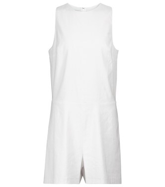 Linen playsuit | Vince