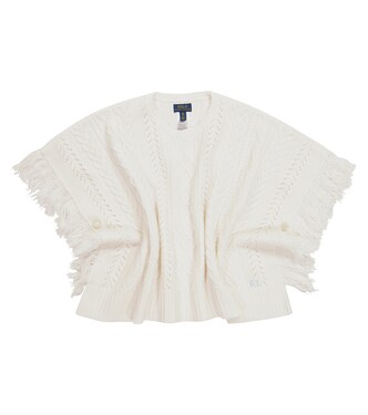 Cable-knit poncho | Polo Ralph Lauren Kids