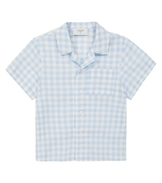 Picnic checked linen shirt | Paade Mode
